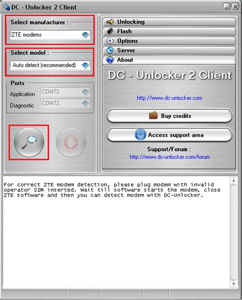 dc unlocker zte|ZTE modem detect and unlock guide.